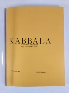 Kabbalah A Modern Monthly di Jon Racherbaumer (1980 PB 1° Edizione) - Foto 1 di 10