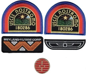 Alien U.S.C.S.S. Nostromo Flight Wings Weyland Yutani Patch (5-teiliges Paket) - Bild 1 von 1