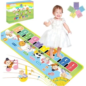 Baby Musikmatte Klavier Kinder Tanzmatte 8 Instrumente Lieder Lernen Spielzeug - Bild 1 von 2
