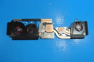 MSI Stealth GS63 7RD 15.6" Genuine Laptop CPU Cooling Fans w/Heatsink E322500114 - Picture 1 of 3