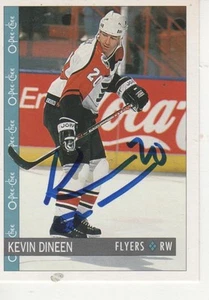KEVIN DINEEN SIGNIERT 1992 O-PEE-CHEE #200 - PHILADELPHIA FLYERS - Bild 1 von 1