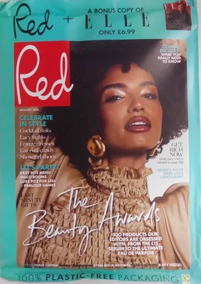 Red magazine & Elle UK Jan 2026 The Beauty Awards + Malala Yousafzai - Image 1 of 2