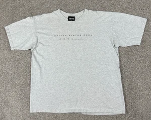 Vintage US Open Pebble Beach Shirt Mens XL Gray Golf Championship 2000 Y2K USA - Picture 1 of 10