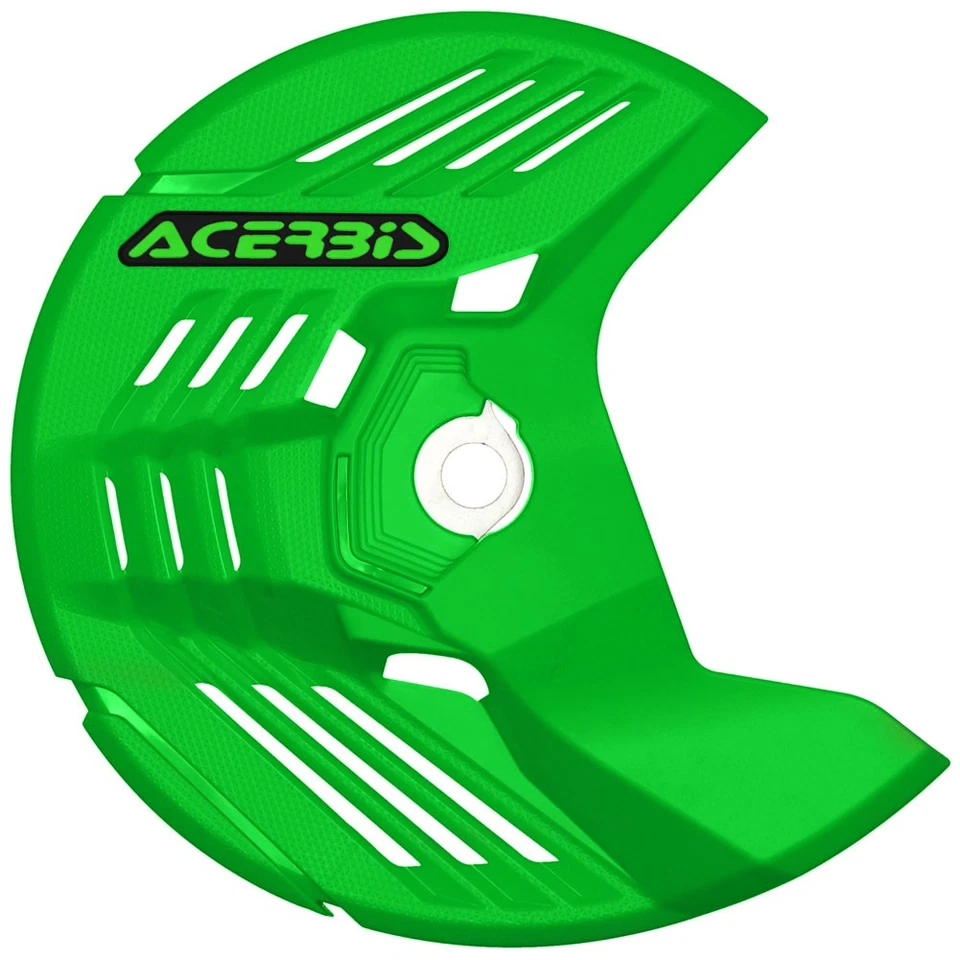 Capa de disco frontal linear Acerbis X-Brake verde para Yamaha YZ450FX 2019-2024 - Imagem 1 de 1