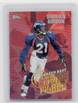 1999 Topps Darrien Gordon #SB30 Broncos Season's Best - Image 1 of 2