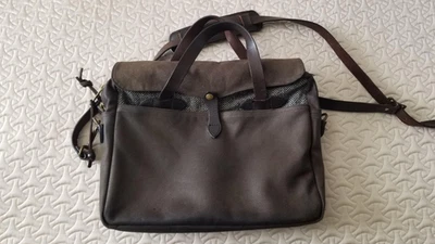 Maletín Filson x Harris Tweed 256 RARO | Negro Foto 1 de 4