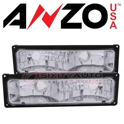 AnzoUSA Parking Light Assembly for 1988-1998 Chevrolet K1500 - Electrical om Foto 1 de 4