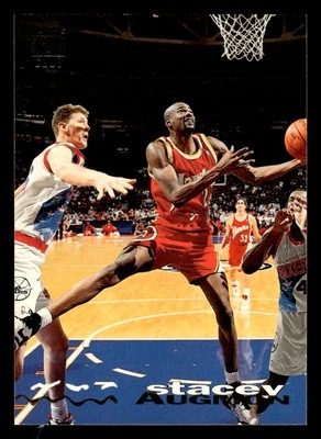 Stacey Augmon 1993-94 Stadium Club #310 Atlanta Hawks - Image 1 of 2