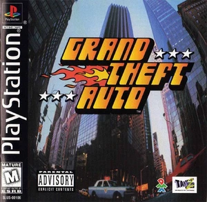 Grand Theft Auto PlayStation For PlayStation 1 PS1 9E - Picture 1 of 1