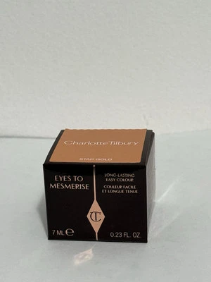 CHARLOTTE TILBURY Eyes to Mesmerise Shimmer Cream Eyeshadow *STAR GOLD* 7ml New - Image 1 of 2