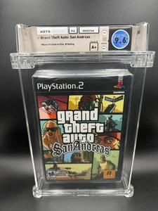 Grand Theft Auto San Andreas PS2 Sealed Hot Coffee 1st Print WATA 9.6 A+ - Picture 1 of 4