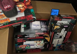 SNES SUPER NINTENDO CONSOLE VARIETY SET ( MANY DIFFERENT SETS TO CHOOSE FROM ) - Picture 1 of 1