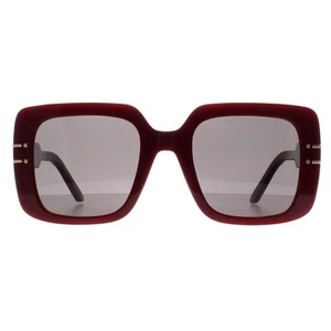 Dior Sunglasses DiorSignature S11I 35A0 Bordeaux Grey Mirror - Picture 1 of 4