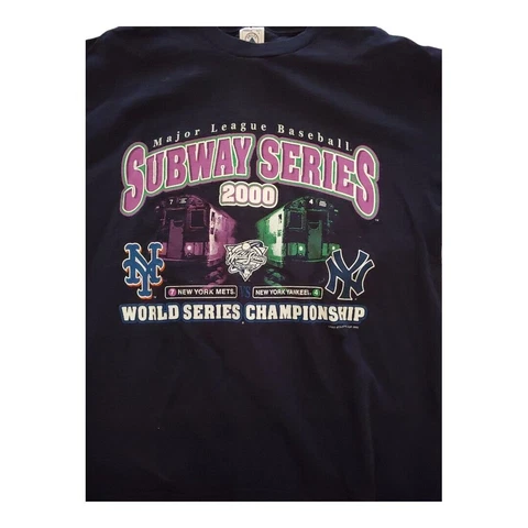NY Yankees vs NY Mets Subway Series T-Shirt Gift For Men Women All Size S-3XL Cover