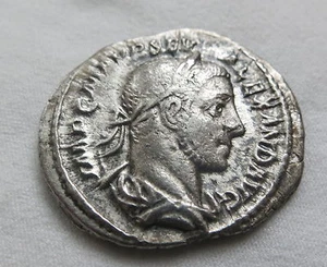 ROME Ancient Silver AR Denarius Caesar SEVERUS ALEXANDER ANNONA VF Emperor #C13 - Picture 1 of 2