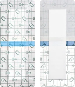 Vendajes de incisión impermeables para heridas grandes 4 x 10 pulgadas (paquete de 25) - Imagen 1 de 7
