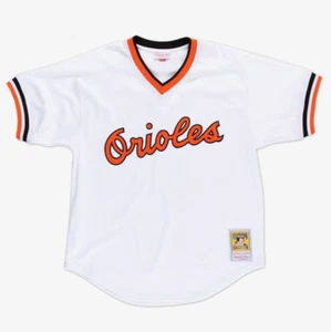 Mitchell & Ness Baltimore Orioles #8 Baseball Jersey New Mens Big & Tall $120 - Picture 1 of 3