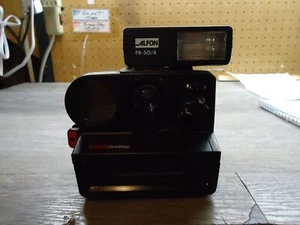 POLAROID PRONTO LAND CAMERA SONAR ONE STEP WITH FLASH PR-50/A - Picture 1 of 4