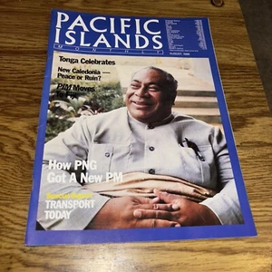 Pacific Islands Monthly Magazine Aug 1988 Tonga Celebrates, New Caledonia Peace - Picture 1 of 5