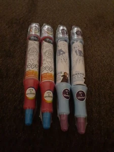 Lot Of 4! NEW! 2x Frozen 2, 2x Trolls Color N’ Go Activity Marker W/ Stickers H2 - Picture 1 of 1