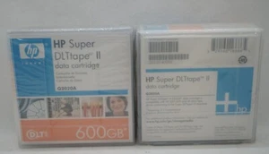 Lot of 2x HP Super DLTTape II 600GB Q2020A (New / Sealed) - Afbeelding 1 van 1