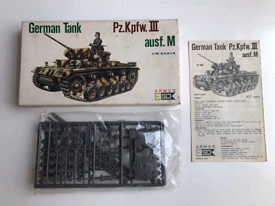 German Tank Pz. Kpfw. III Ausf. M - ESCI 8001 - Scala 1/72 - Immagine 1 di 3