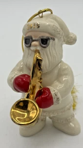 Lenox Anual Santa-Christmas Ornamento Saxofón y Sombras Solo Santa 4” 2018 - Imagen 1 de 12