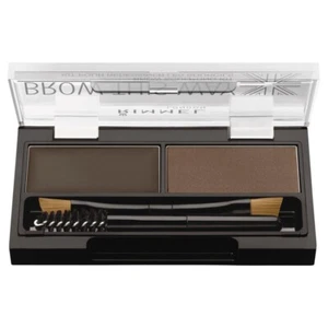 Rimmel Eyebrow Powder Kit 003 Dark Brown Blonde Brow This Way Tinted Fill Brows - Picture 1 of 1