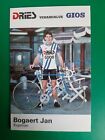 Cyclisme Carte Cycliste Jan Bogaert quipe Dries Verandalux Gios 1984