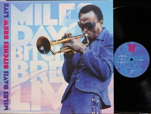 MILES DAVIS "BITCHES BREW LIVE" MUSIC ON VINYL 2LP Vinyl 180g AUDIOPHILE NM/NM - Picture 1 of 9