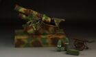 1/30  Ww1 And Ww2 German Skoda 30,5 Cm Howitzer M1916 Camouflage Version