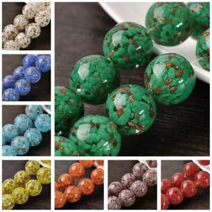 5 Stück Groß Round 12mm 14mm 16mm 20mm Lampwork Glas Lose Perlen - Picture 1 of 17