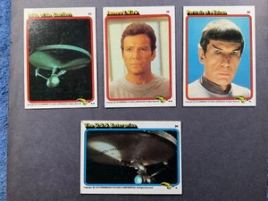1979 Topps Star Trek: The Motion Picture. Cards, #10, #34, #68, #81, - Picture 1 of 1