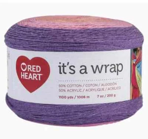 Red Heart It's a Wrap Garn "Drama" 7 Oz Kuchen eingestellt - Bild 1 von 3