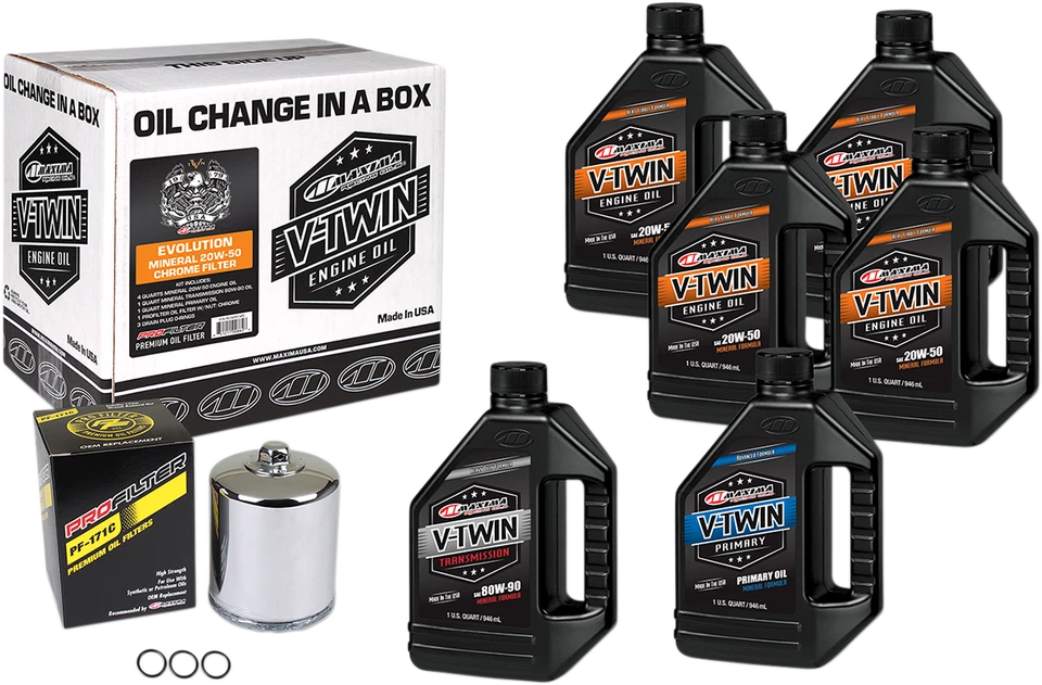 Maxima EVO Mineral Oil Change in a Box Chrome 90-069016PC - Image 1 of 1