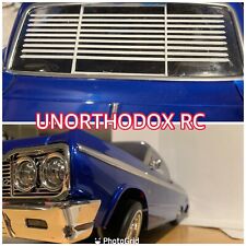 Rear Window Blinds / Shades (For Lowrider Sixty Four Redcat RC SixtyFour Impala)