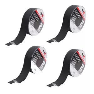 4 Pack Pro X 2 Inch 180' 60YD Matte Blk Commercial Grade Gaff Tape Non-Residue - Picture 1 of 5