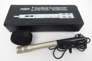 Superscope EC-3S Cardioid Condenser Microphone w/ Case Cable Screen Vintage 4N - Picture 1 of 5