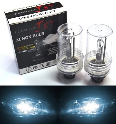 Xenon HID D2R Two Bulbs Headlight 6000K White xenon Replace Low Beam Plug Play - Image 1 of 4