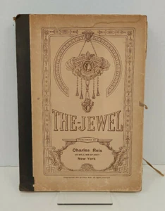 Art Deco Jewelry Design The Jewel Charles Reis Catalog 1916-18 Folio 12 Bulletin - Picture 1 of 12