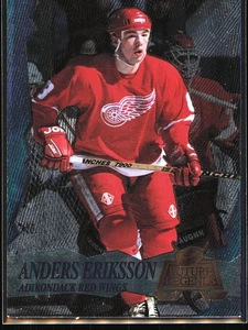 Anders Eriksson 1996 Edge Ice Future Legends #4 Adirondack Red Wings - Picture 1 of 2