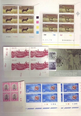 💥 Sudáfrica en 4 tarjetas, bloques de placas y folleto.💥 Foto 1 de 4