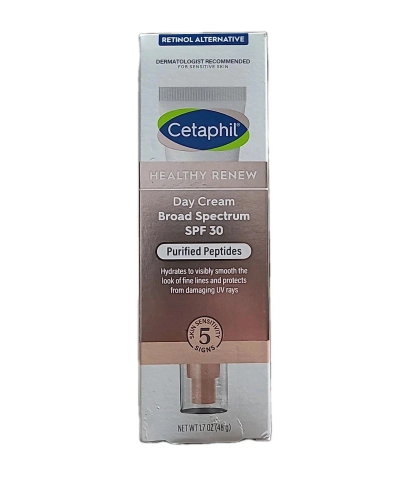 Creme de dia Cetaphil Healthy Renew amplo espectro FPS30 1,7 oz 12/2025 - Imagem 1 de 1