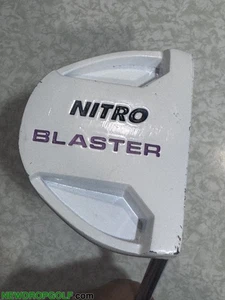 Nitro Blaster White/Black Blade Putter Steel Shaft Right Hand 33.5” - Picture 1 of 8