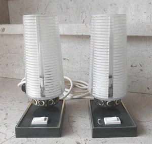 2 x GRAEWE Nachttischlampen-1 Paar Nachtischlampen GRAEWE 4504 - 70er Jahre - Bild 1 von 11