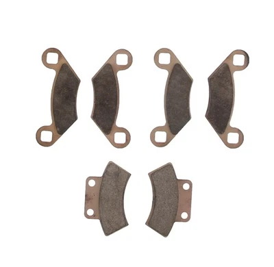 1997 1998 1999 Polaris 250 Trail Boss 2x4 Front and Rear Severe Duty Brake Pads - Image 1 of 4
