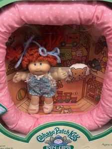 Vintage 1983 Coleco 3934 Cabbage Patch Kids Pinups Charleen Jenny Clubhouse MIB - Bild 1 von 5