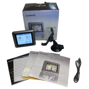 Garmin Zumo 220 Motorcycle Bike Hog Auto GPS Compact Navigation Bluetooth - Picture 1 of 15