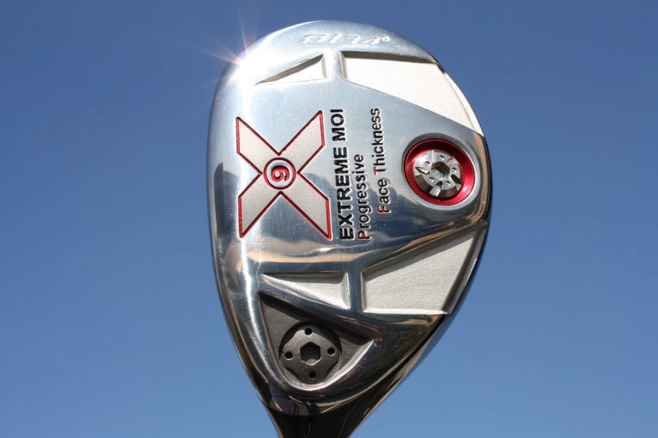 LEFT HANDED MENS # 8 HYBRID GOLF CLUB - REGULAR FLEX GRAPHITE SHAFT - Image 1 of 1