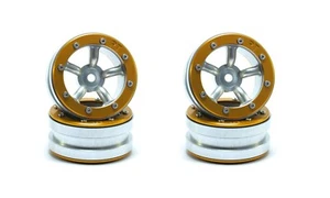 Ruedas Beadlock PT-Safari plata/oro 1,9 (4 piezas) - Imagen 1 de 5